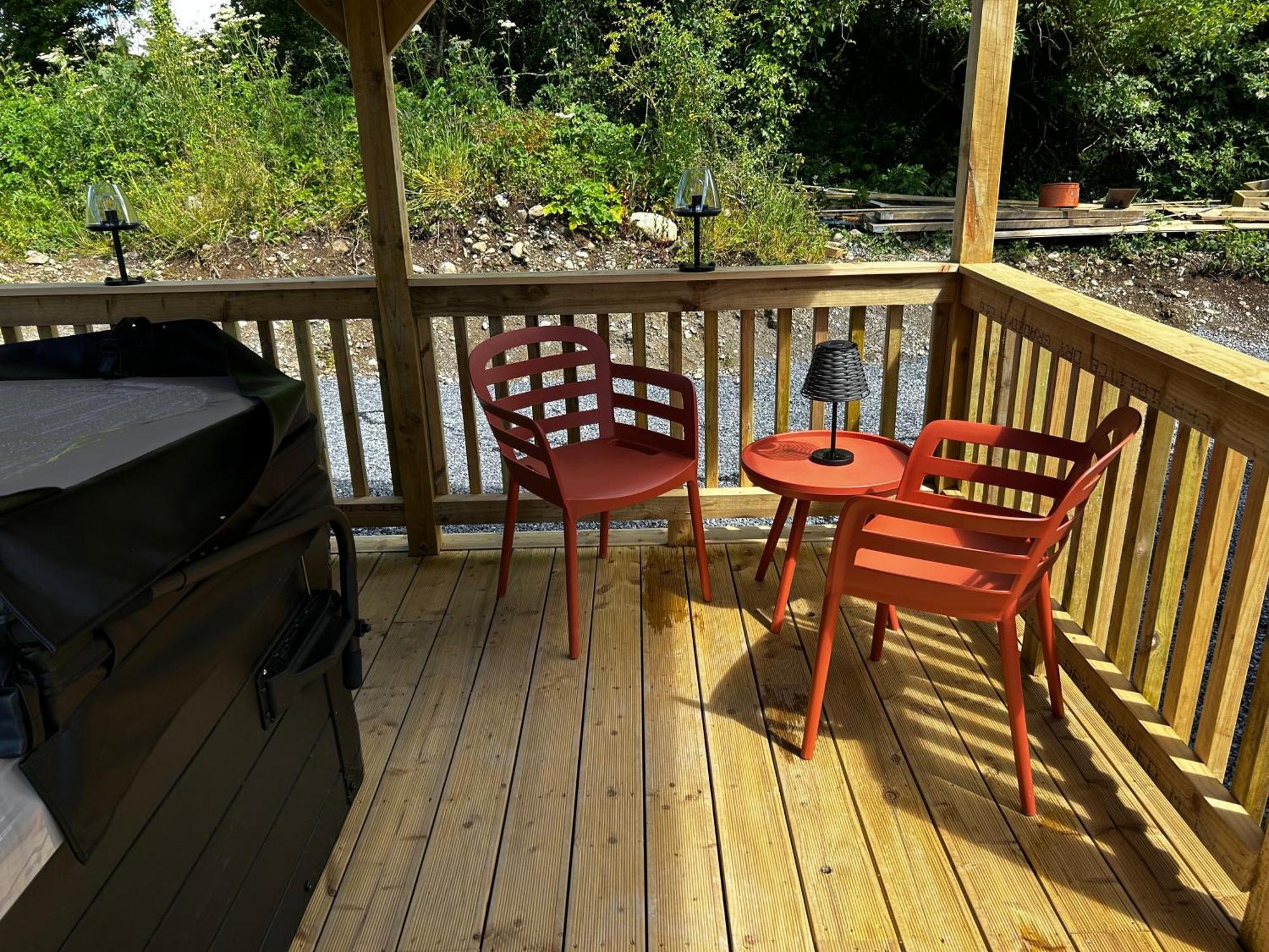 Little Rock Retreat Log Cabin With Hot Tub Castletown Gheoghegan ภายนอก รูปภาพ